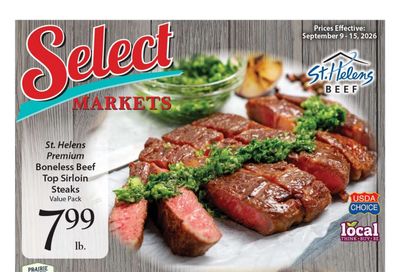Okie's Select Market Weekly Ad September 9 - 15, 2026