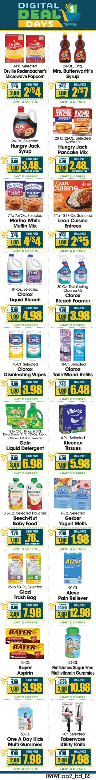 Jones Red & White Weekly Ad September 9 - 15, 2026