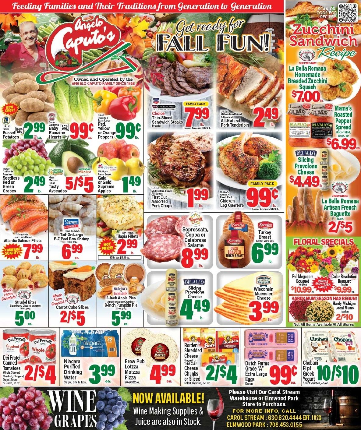 Angelo Caputo's Fresh Market Sneak Peek Weekly Ad September 9 - 15, 2026