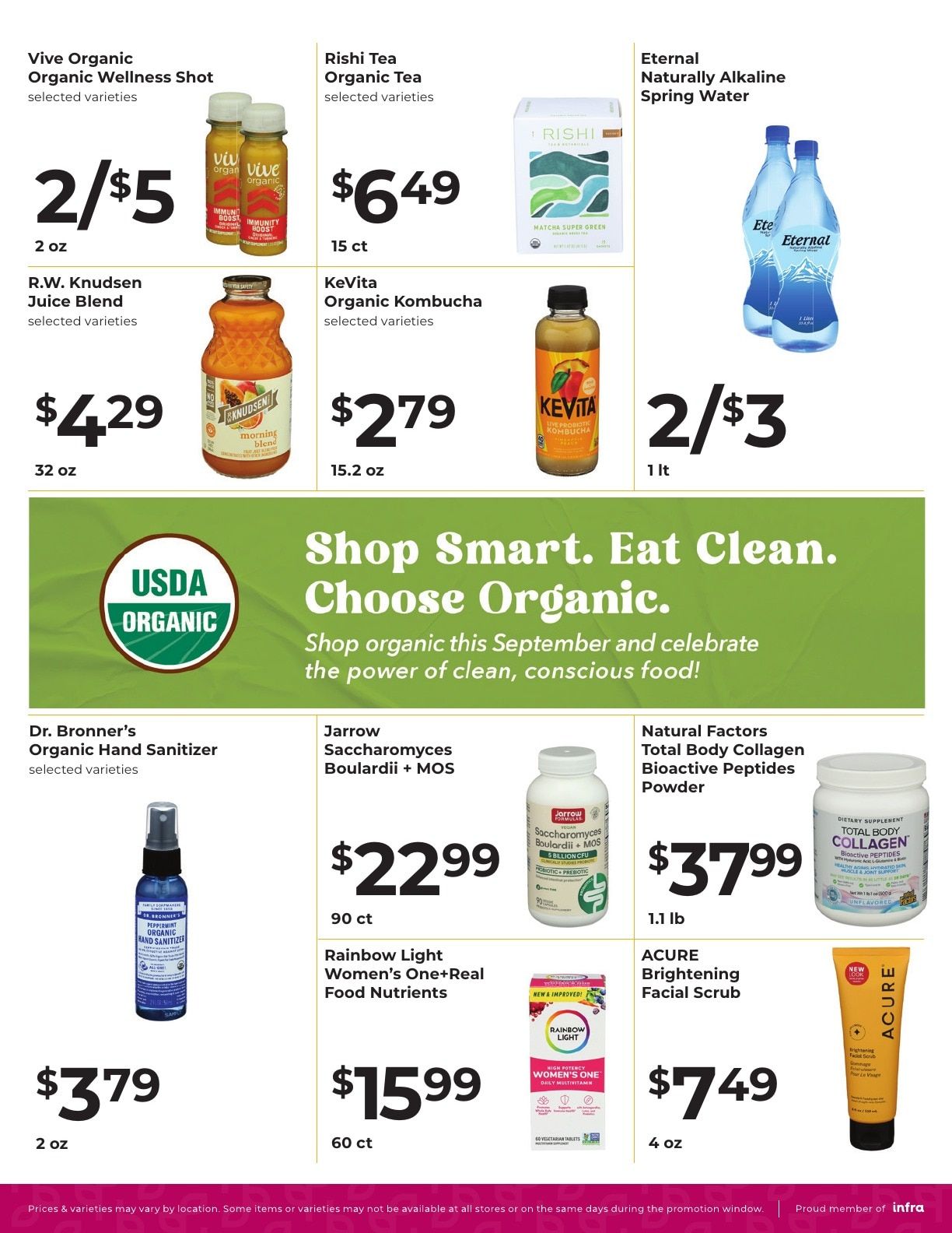 Nature's Pick Market Bi-Monthly Specials Weekly Ad September 9 - 22, 2026