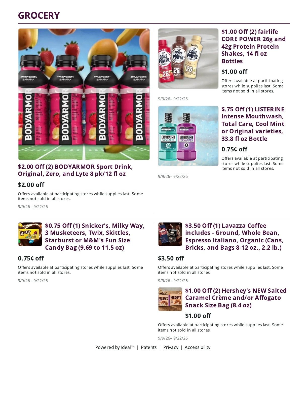 Hidden Valley Market Weekly Ad September 9 - 22, 2026