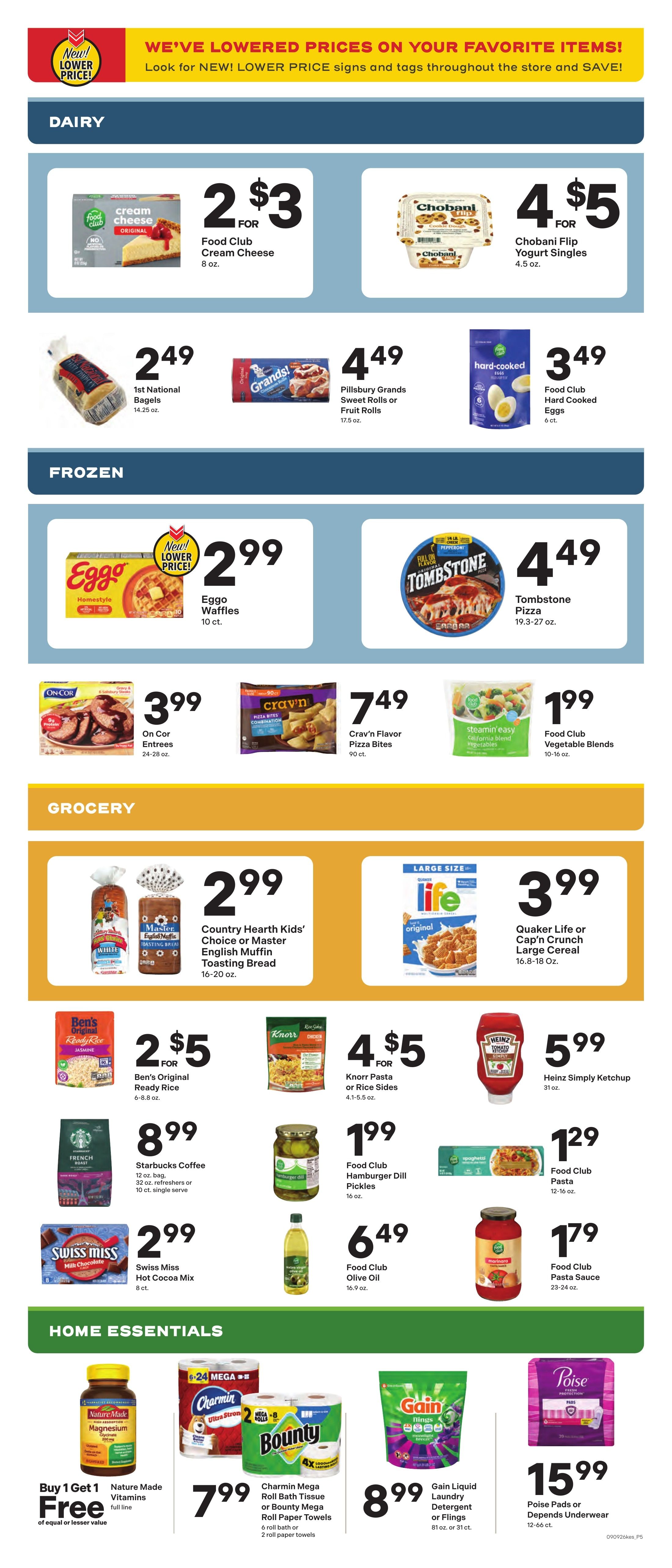 Kessler's Grocery Weekly Ad September 9 - 15, 2026