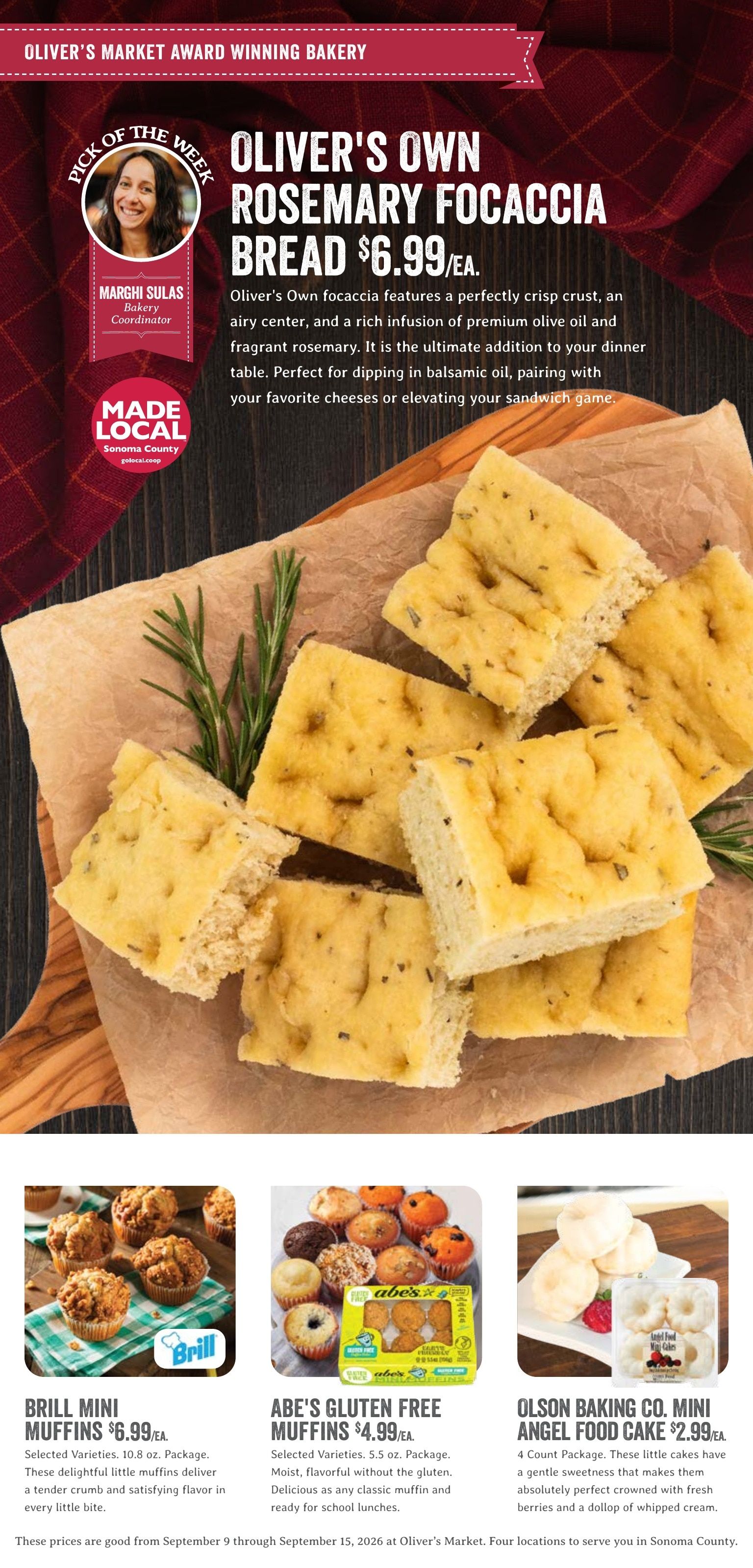 Oliver's Market Weekly Ad September 9 - 15, 2026