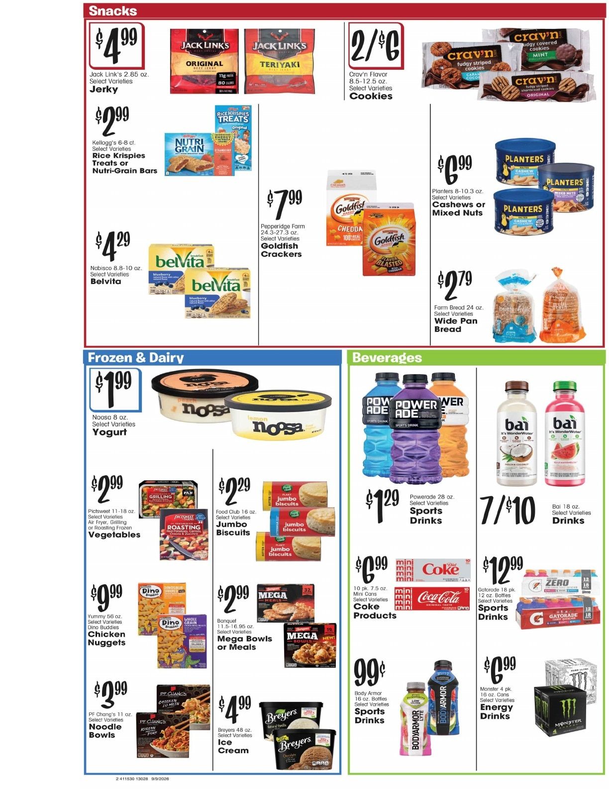 Joe's Food Center Weekly Ad September 9 - 15, 2026