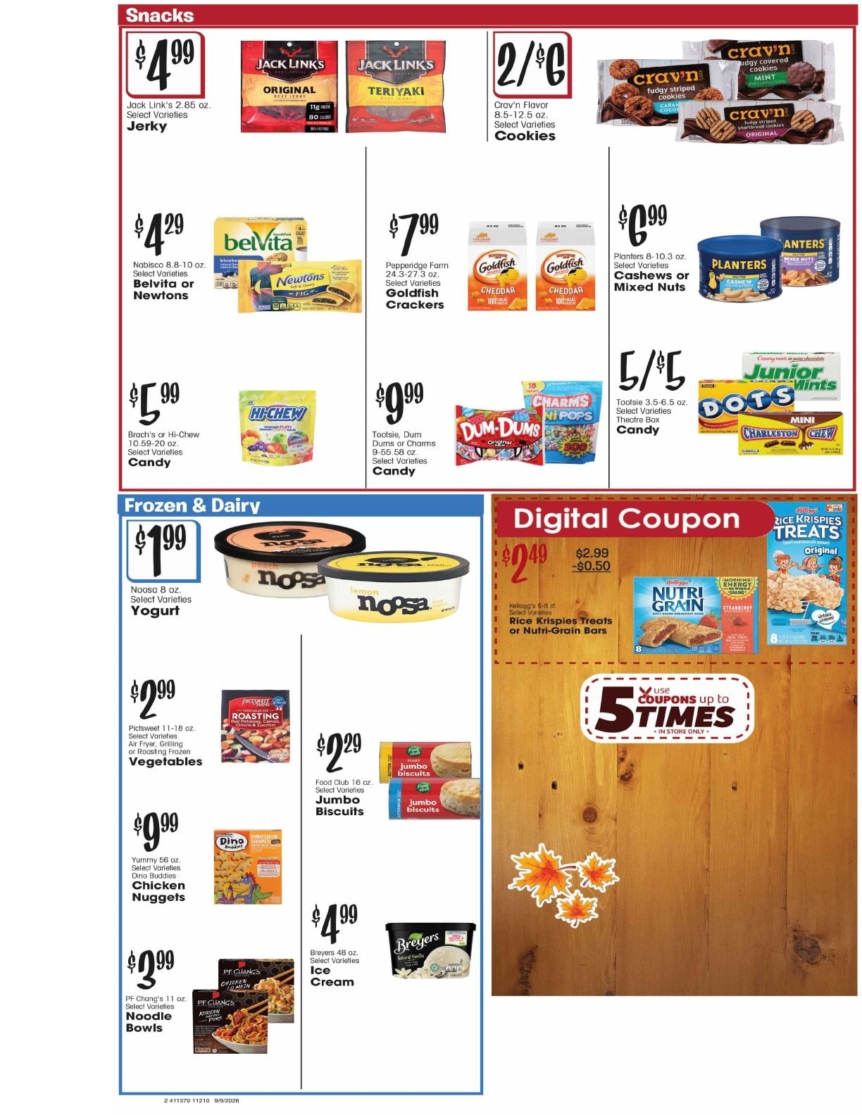 Panaca Market Weekly Ad September 9 - 15, 2026