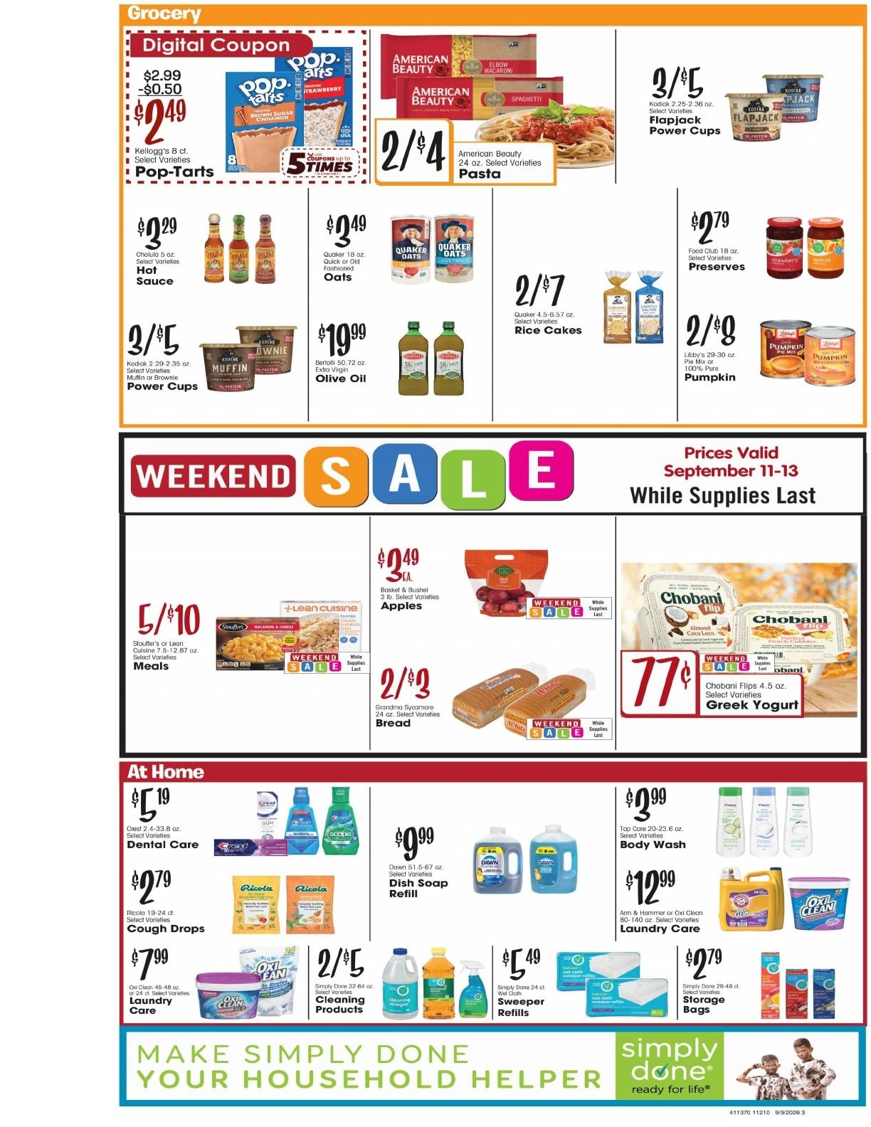 Panaca Market Weekly Ad September 9 - 15, 2026
