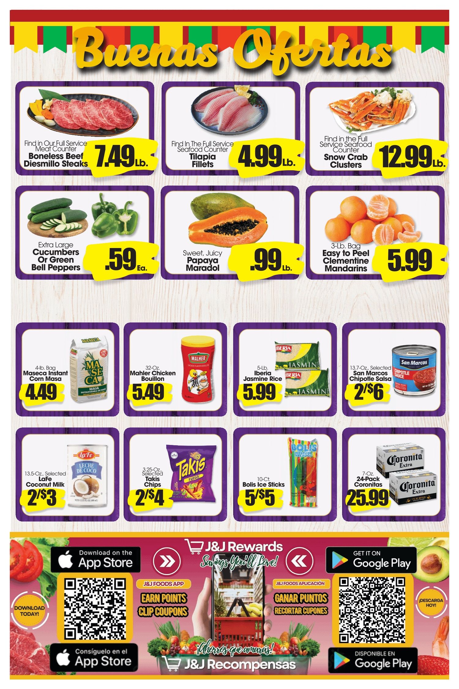 J&J Foods (1075 JESSE JEWELL PKWY SW, Gainesville, GA) Weekly Ad September 9 - 15, 2026