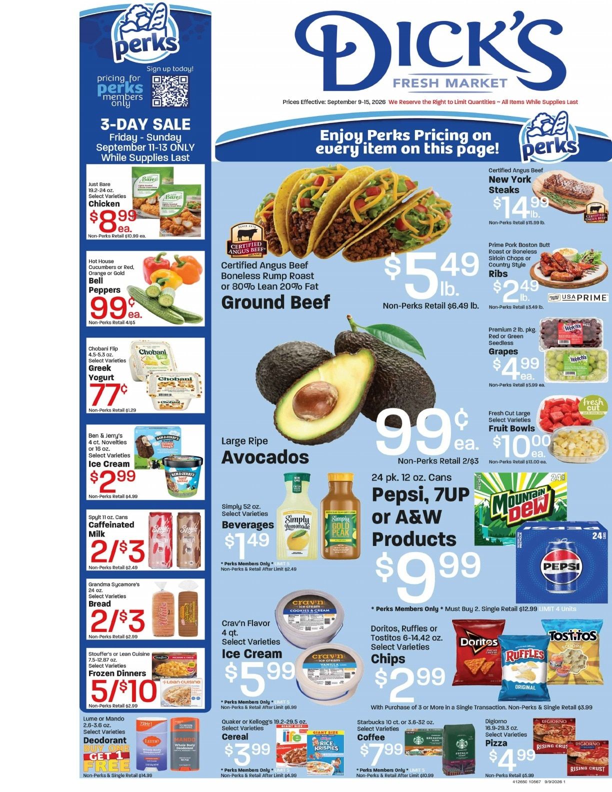 Dick's Market Weekly Ad September 9 - 15, 2026