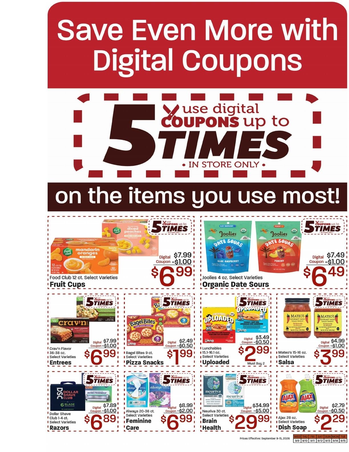 Dick's Market Weekly Ad September 9 - 15, 2026