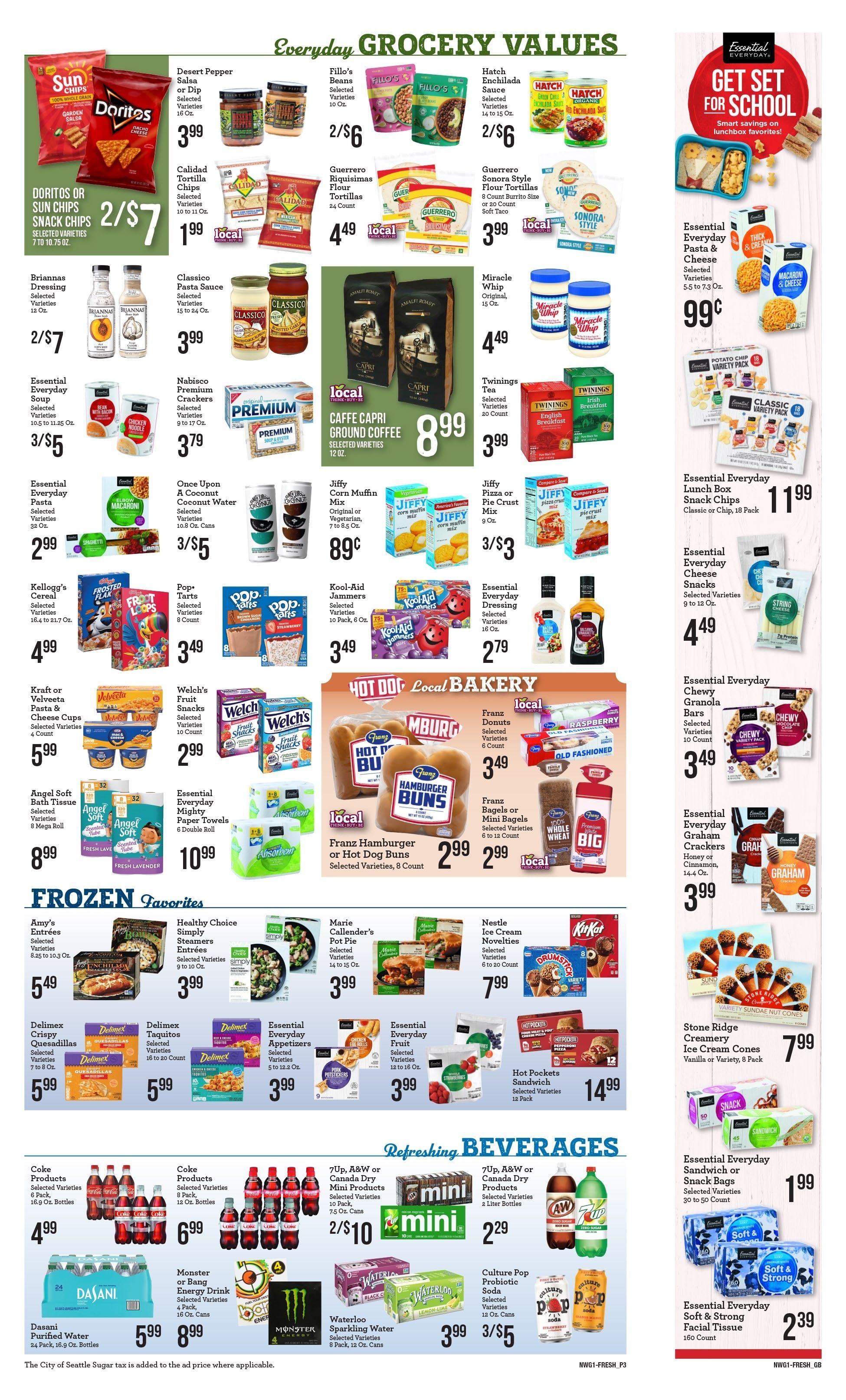 Vashon Thriftway Weekly Ad September 9 - 15, 2026