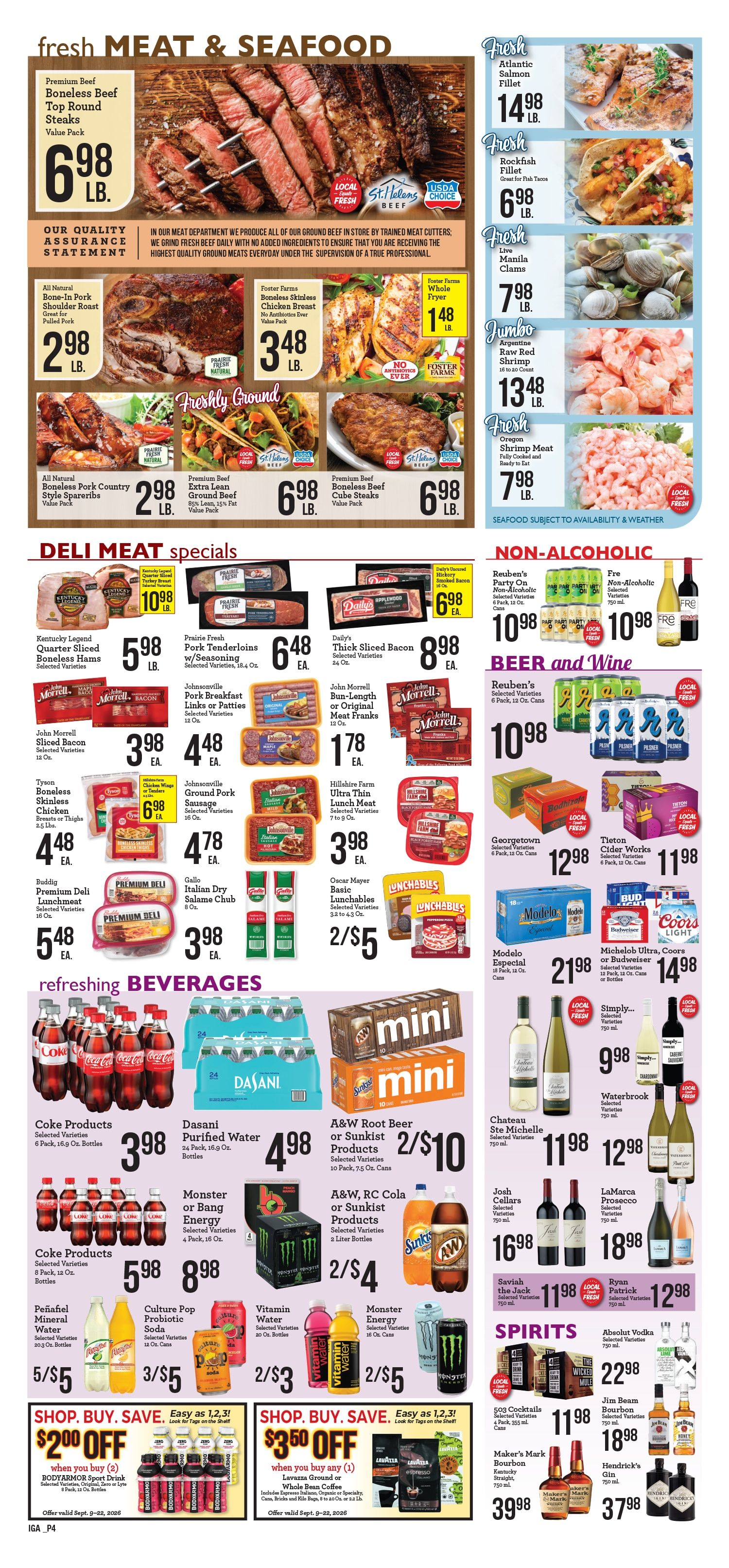 Vashon Market Fresh Weekly Ad September 9 - 15, 2026