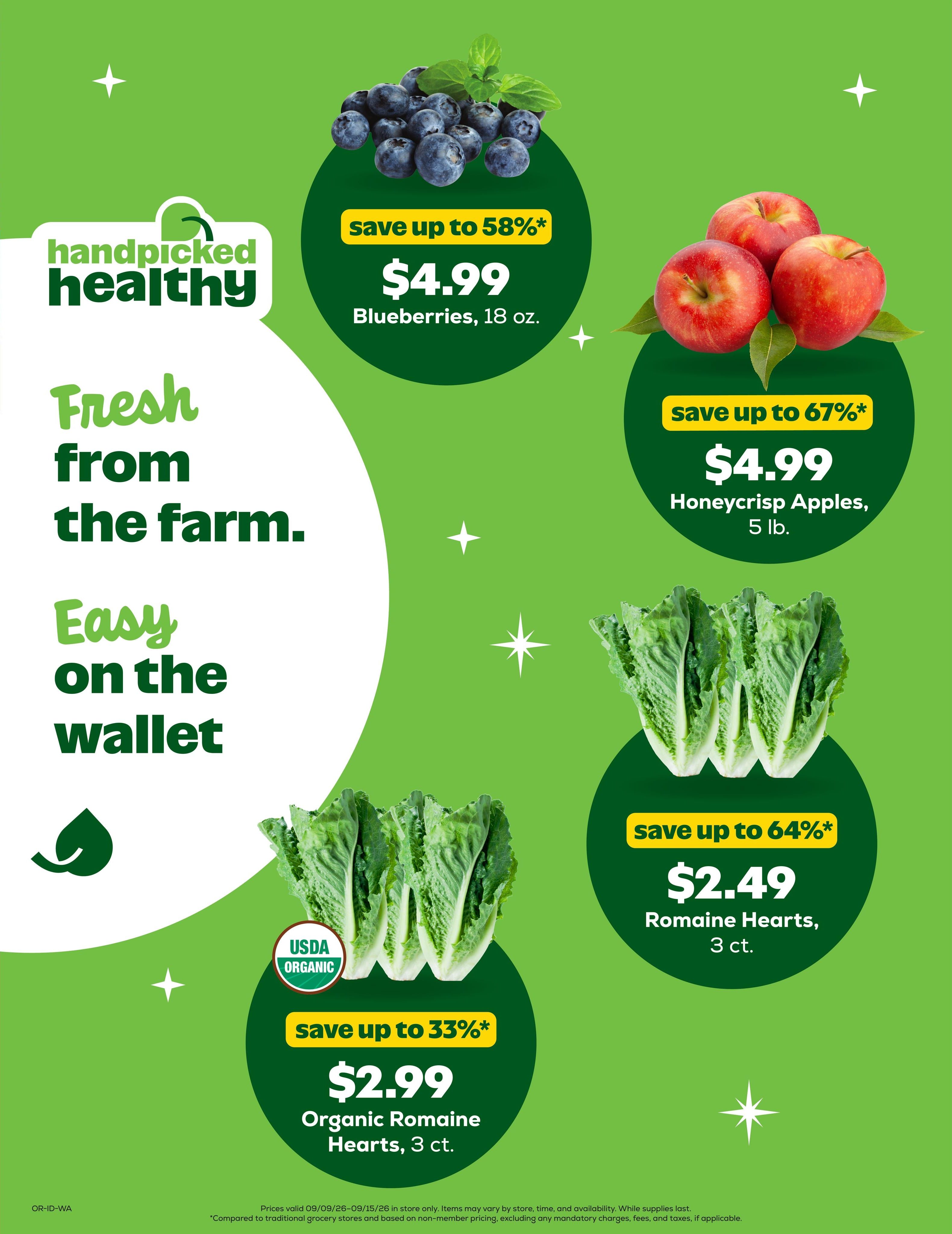 Grocery Outlet (Portland Area, OR) Weekly Ad September 9 - 15, 2026