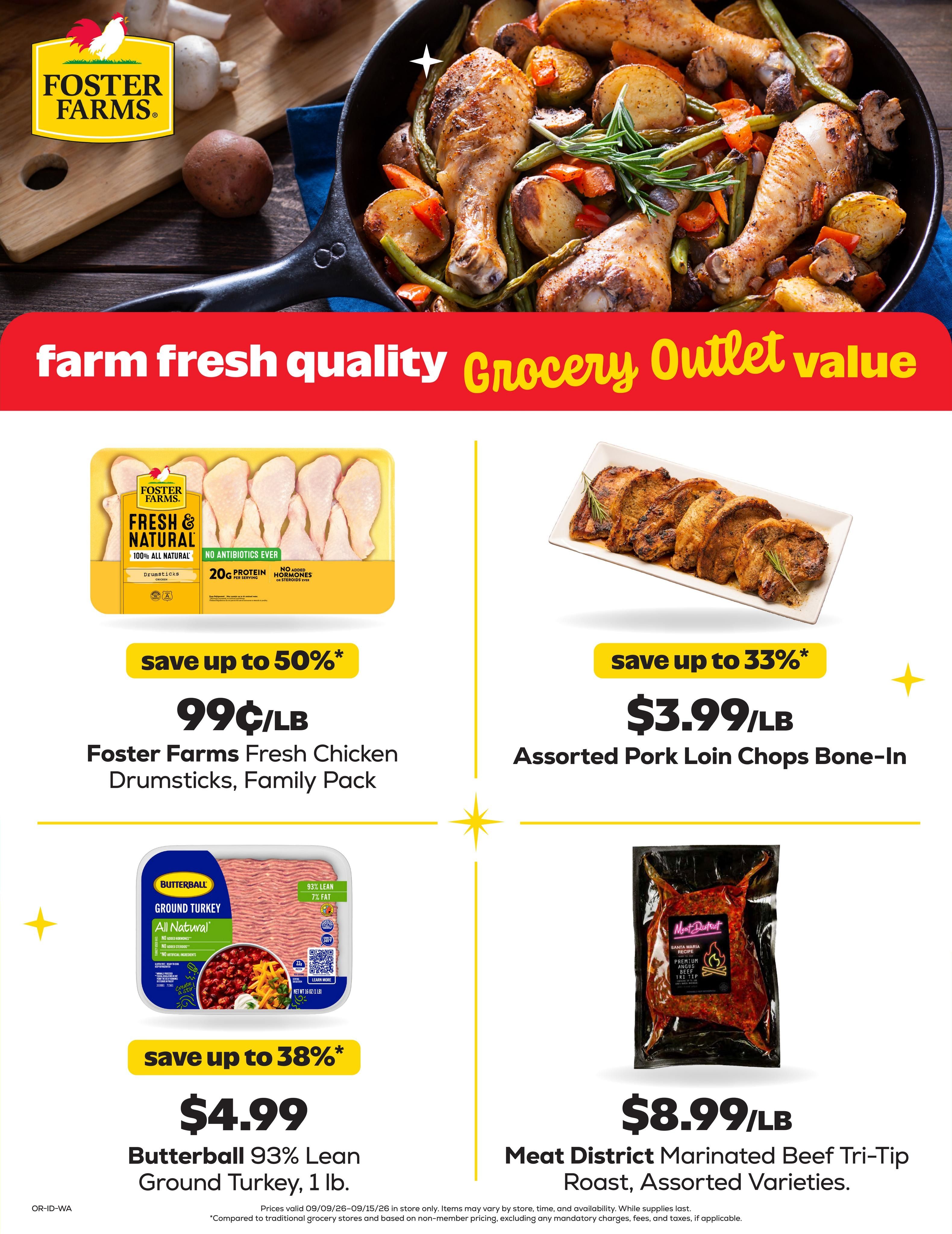 Grocery Outlet (Seattle Area, WA) Weekly Ad September 9 - 15, 2026