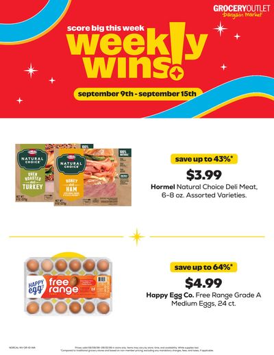 Grocery Outlet Weekly Ad September 9 - 15, 2026