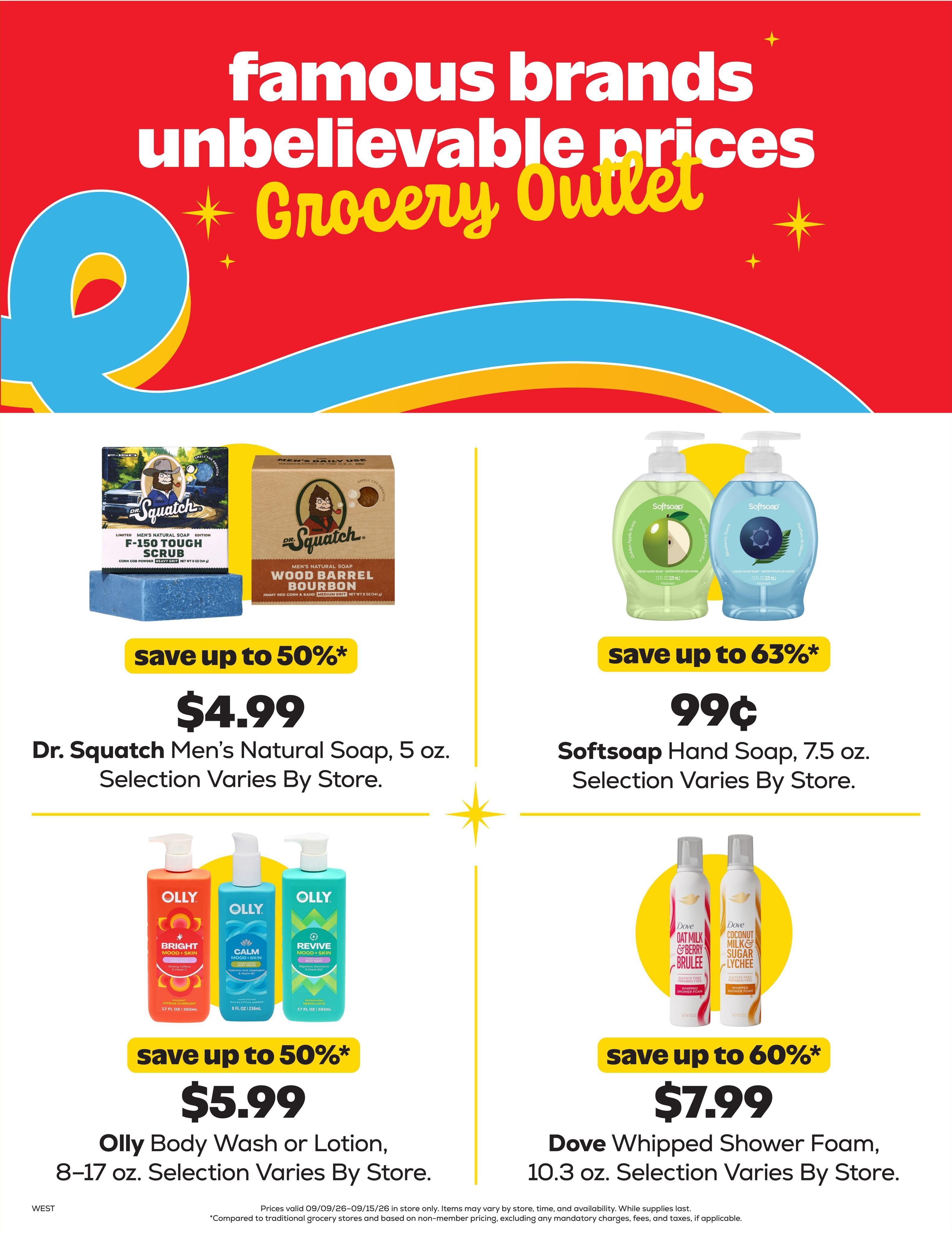 Grocery Outlet (Reno-Sparks Area, NV) Weekly Ad September 9 - 15, 2026