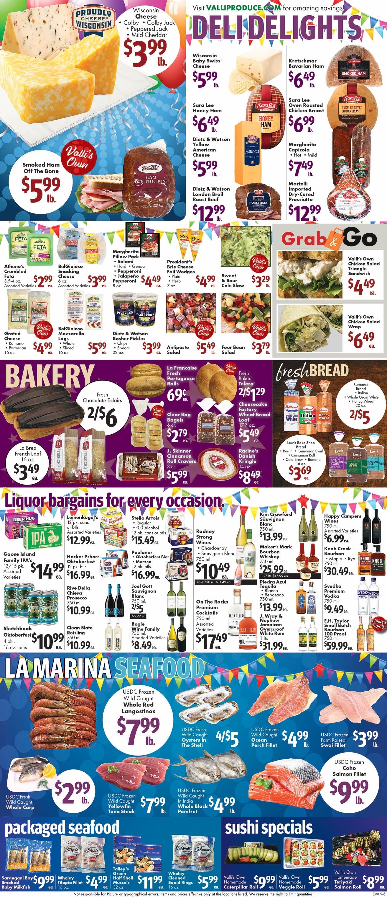 Valli Produce (Evanston, IL) Weekly Ad September 9 - 15, 2026