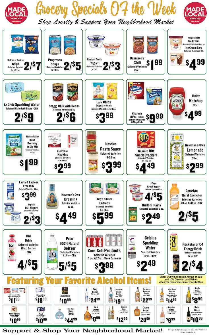 Glen Ellen Village Market Weekly Ad September 9 - 15, 2026