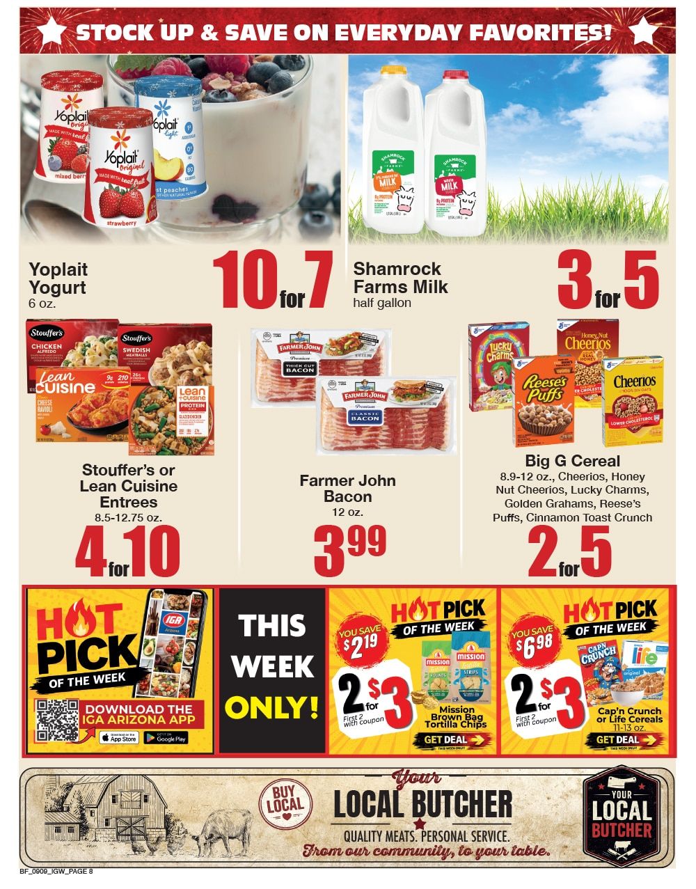 Butcher & Farmer Market Weekly Ad September 9 - 15, 2026