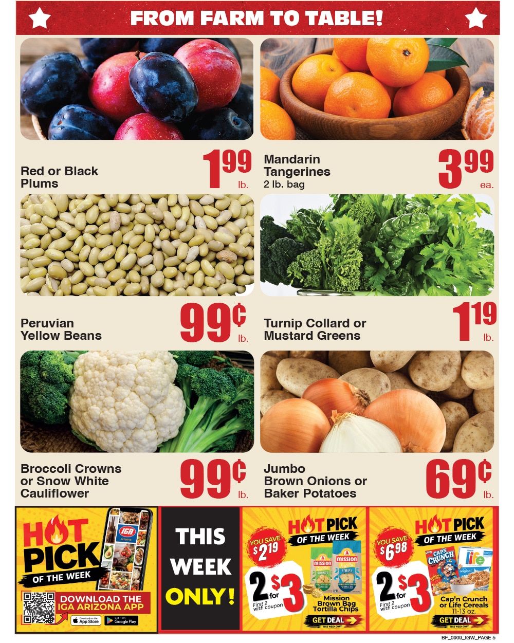 Butcher & Farmer Market Weekly Ad September 9 - 15, 2026