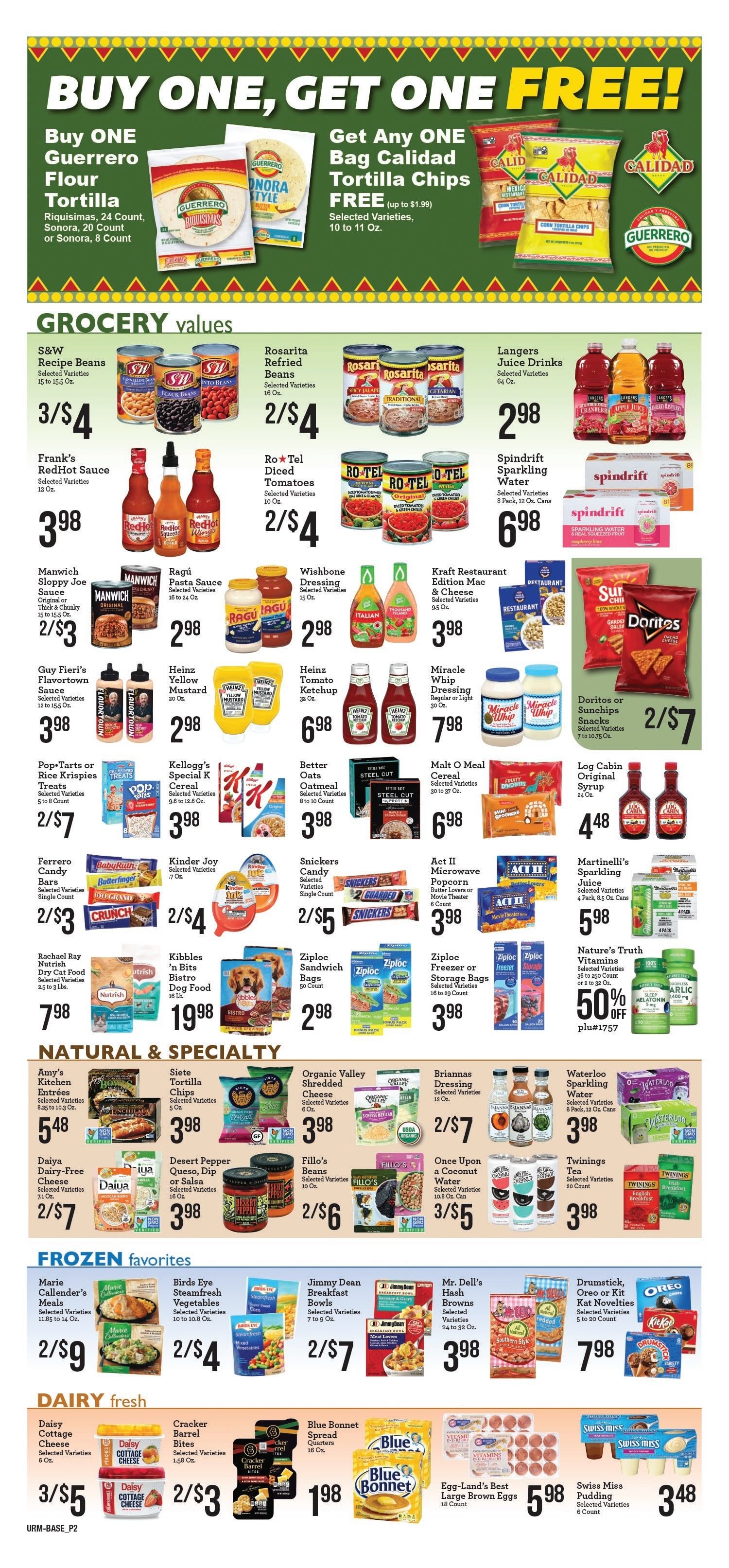 A & J Select Market Weekly Ad September 9 - 15, 2026