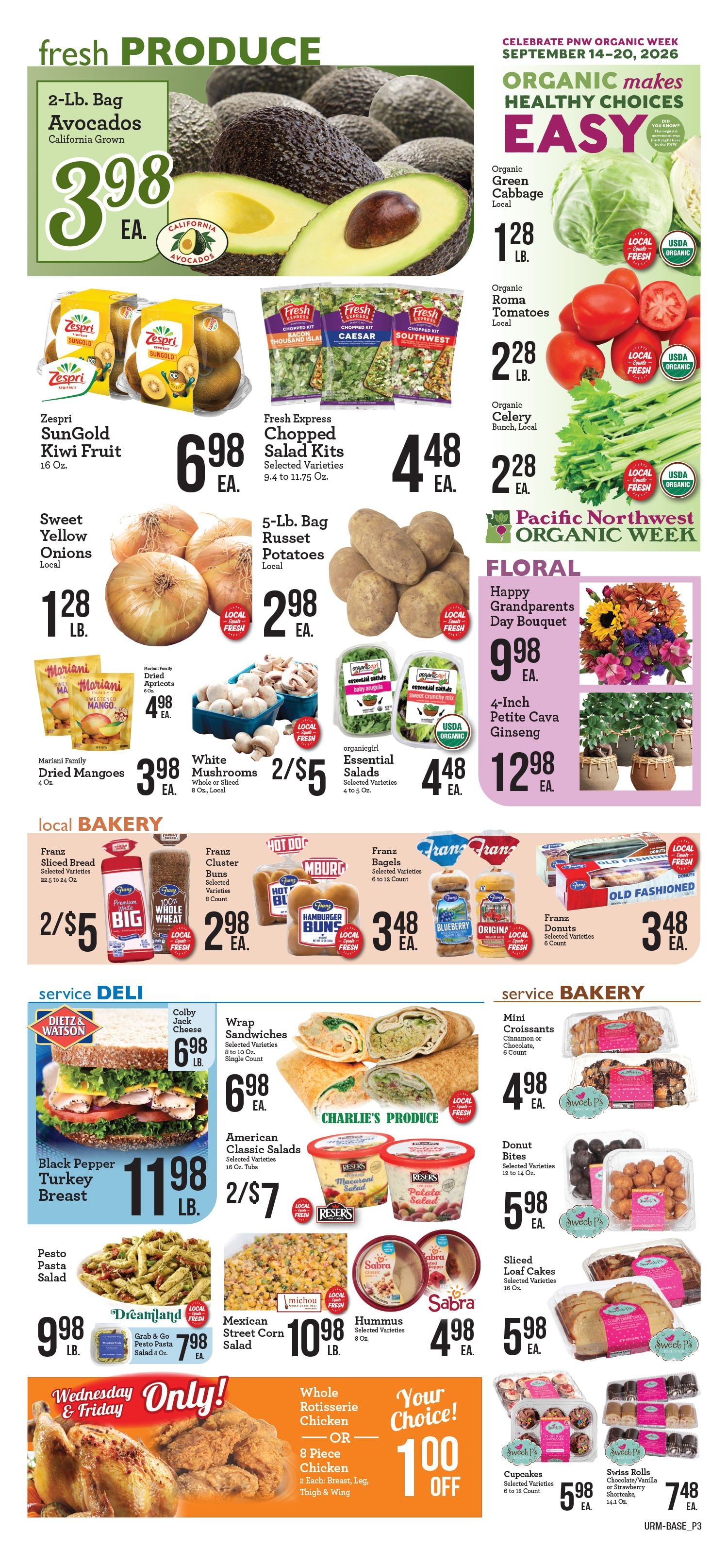 A & J Select Market Weekly Ad September 9 - 15, 2026