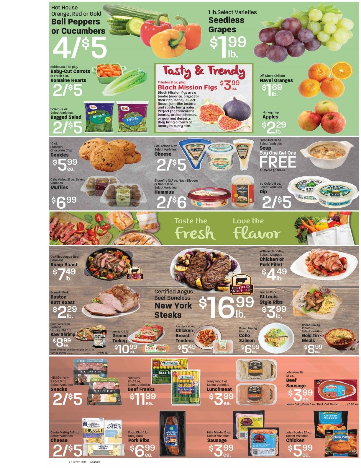 Bee's Marketplace Weekly Ad September 9 - 15, 2026