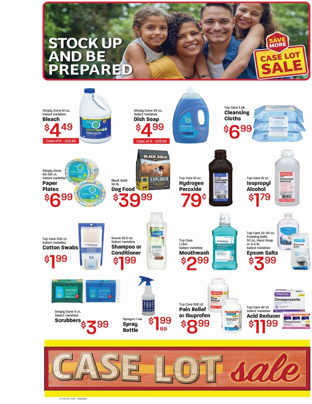 Bee's Marketplace Weekly Ad September 9 - 22, 2026