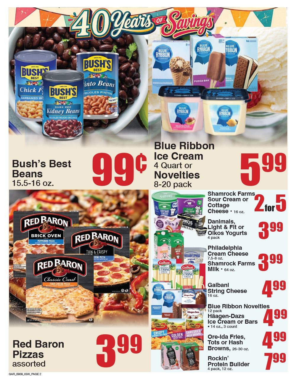 Garrett's IGA Weekly Ad September 9 - 15, 2026