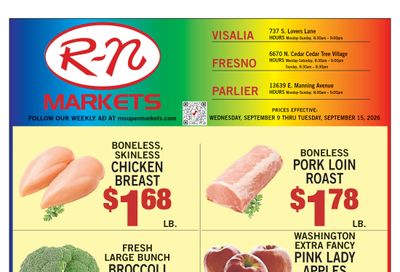 R-N Market Weekly Ad September 9 - 15, 2026