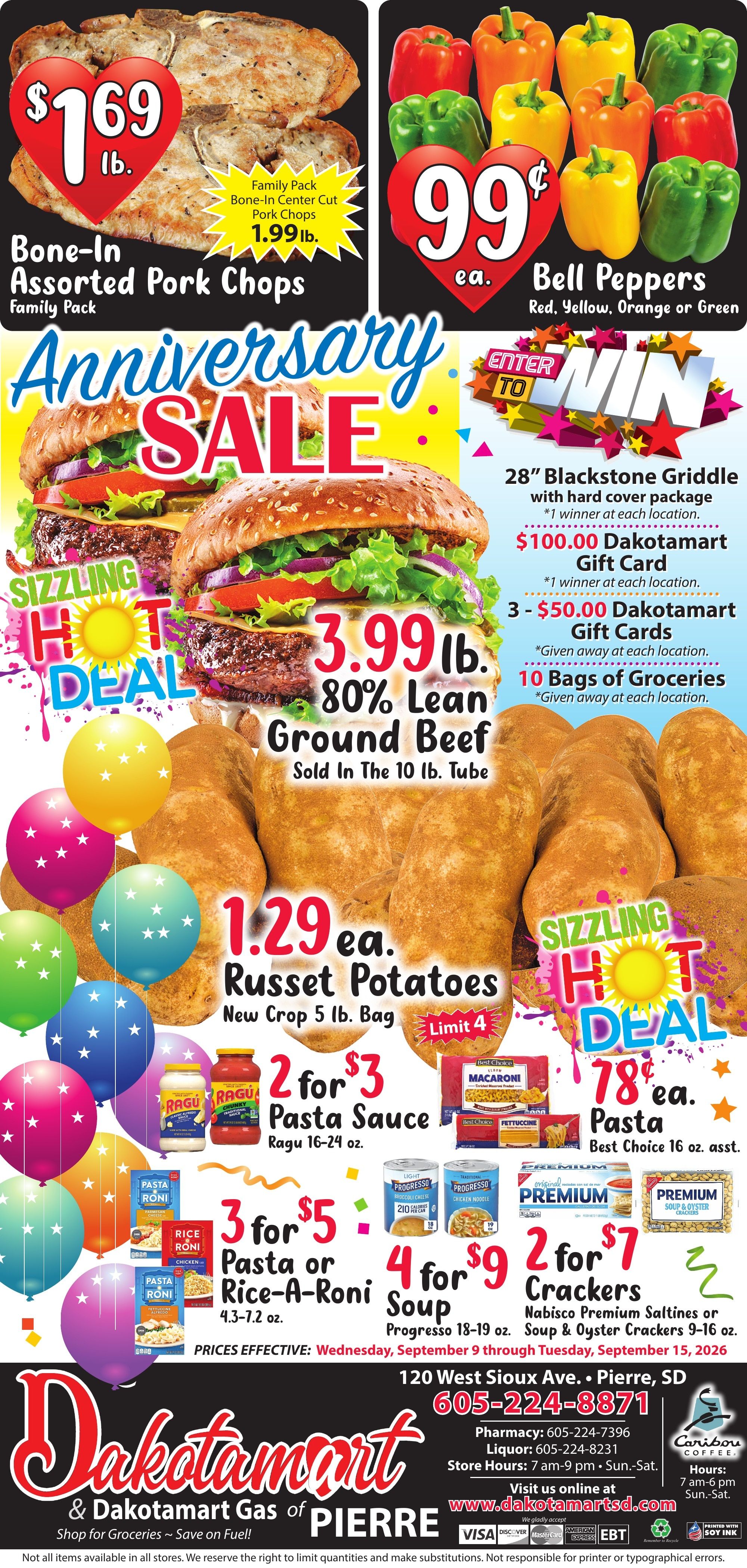 Dakotamart (Pierre, SD) Weekly Ad September 9 - 15, 2026