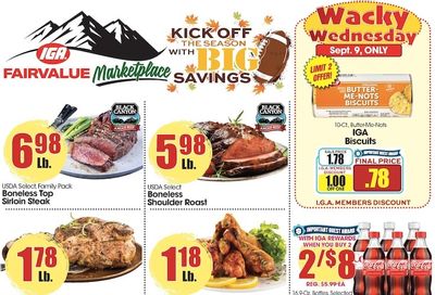 Fairvalue Marketplace Weekly Ad September 9 - 15, 2026