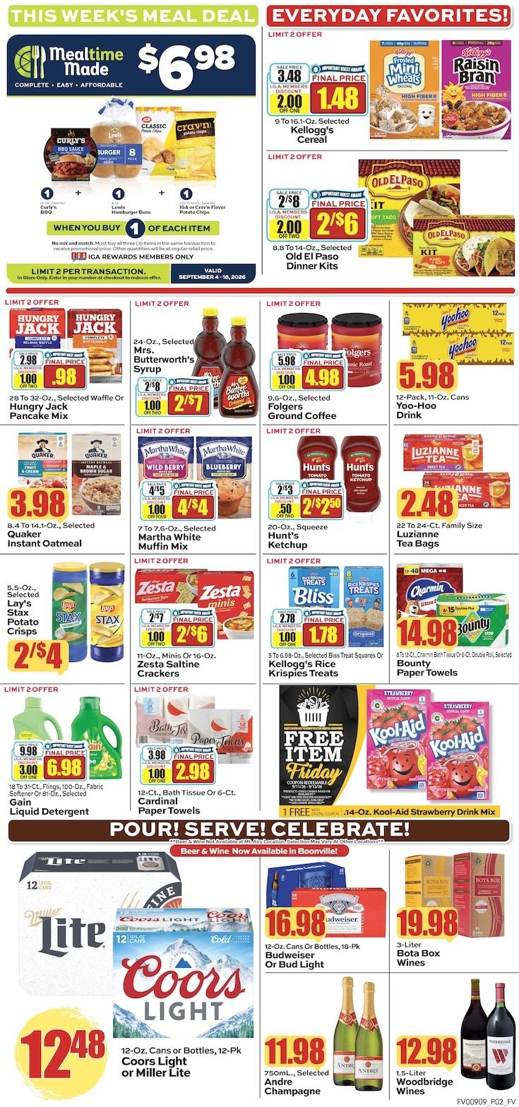 Fairvalue Marketplace Weekly Ad September 9 - 15, 2026