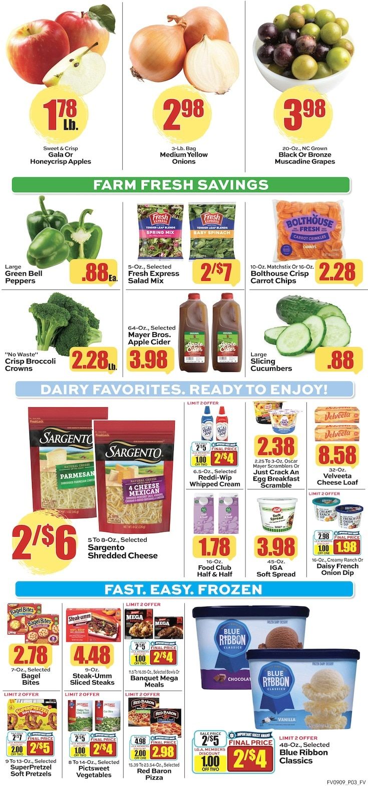 Fairvalue Marketplace Weekly Ad September 9 - 15, 2026