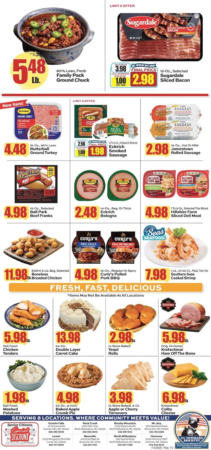 Fairvalue Marketplace Weekly Ad September 9 - 15, 2026