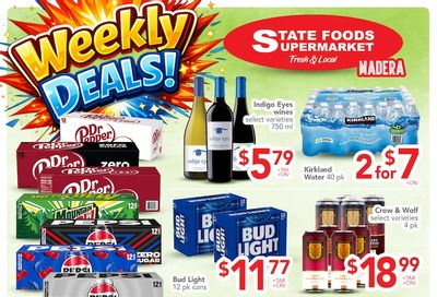 State Foods Supermarket (Madera, CA) Weekly Ad September 9 - 15, 2026