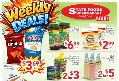 State Foods Supermarket (Parlier, CA) Weekly Ad September 9 - 15, 2026