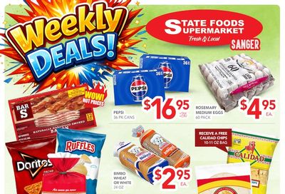 State Foods Supermarket (Sanger, CA) Weekly Ad September 9 - 15, 2026