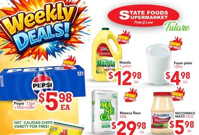 State Foods Supermarket (Tulare, CA) Weekly Ad September 9 - 15, 2026