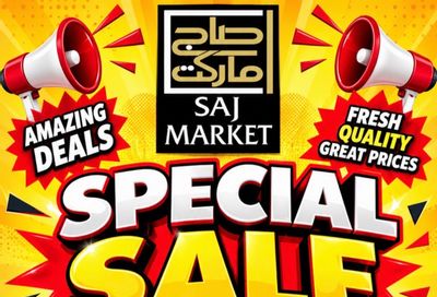 Saj Market Weekly Ad September 9 - 15, 2026
