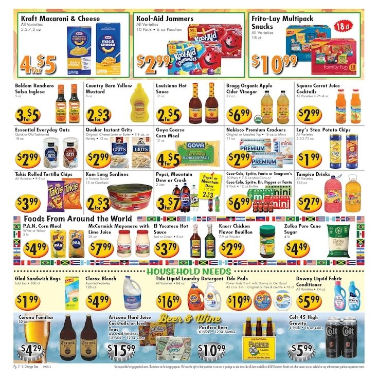 Ideal Food Basket (5637 South Orange Ave, Orlando, FL) Weekly Ad September 9 - 15, 2026