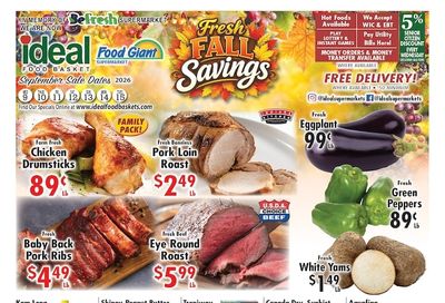 Ideal Food Basket (Miami, FL) Weekly Ad September 9 - 15, 2026