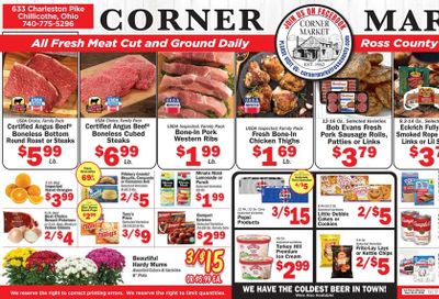 Corner Market Ross County Weekly Ad September 16 - 22, 2026