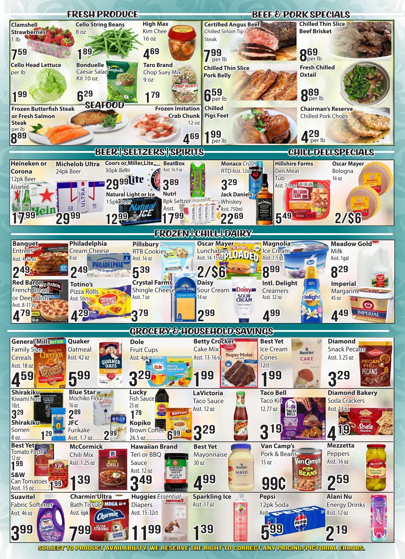 Tamura Super Market Weekly Ad September 9 - 15, 2026