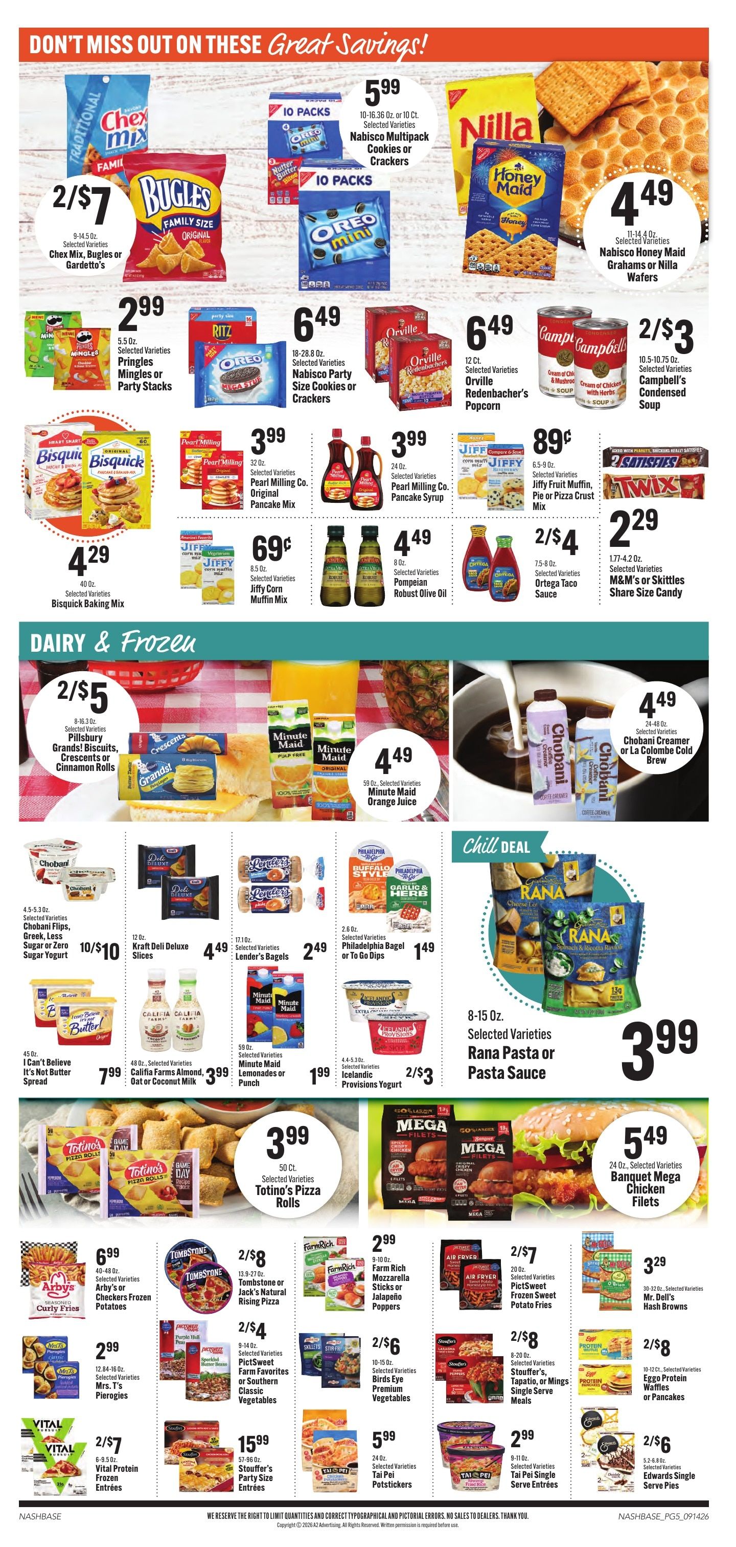Hilltop Supermarket Weekly Ad September 14 - 20, 2026