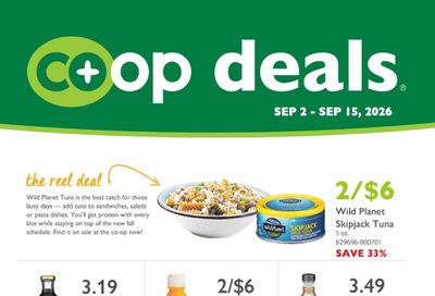 Community Food Co-op - Bellingham Co+op Deals Weekly Ad September 2 - 15, 2026