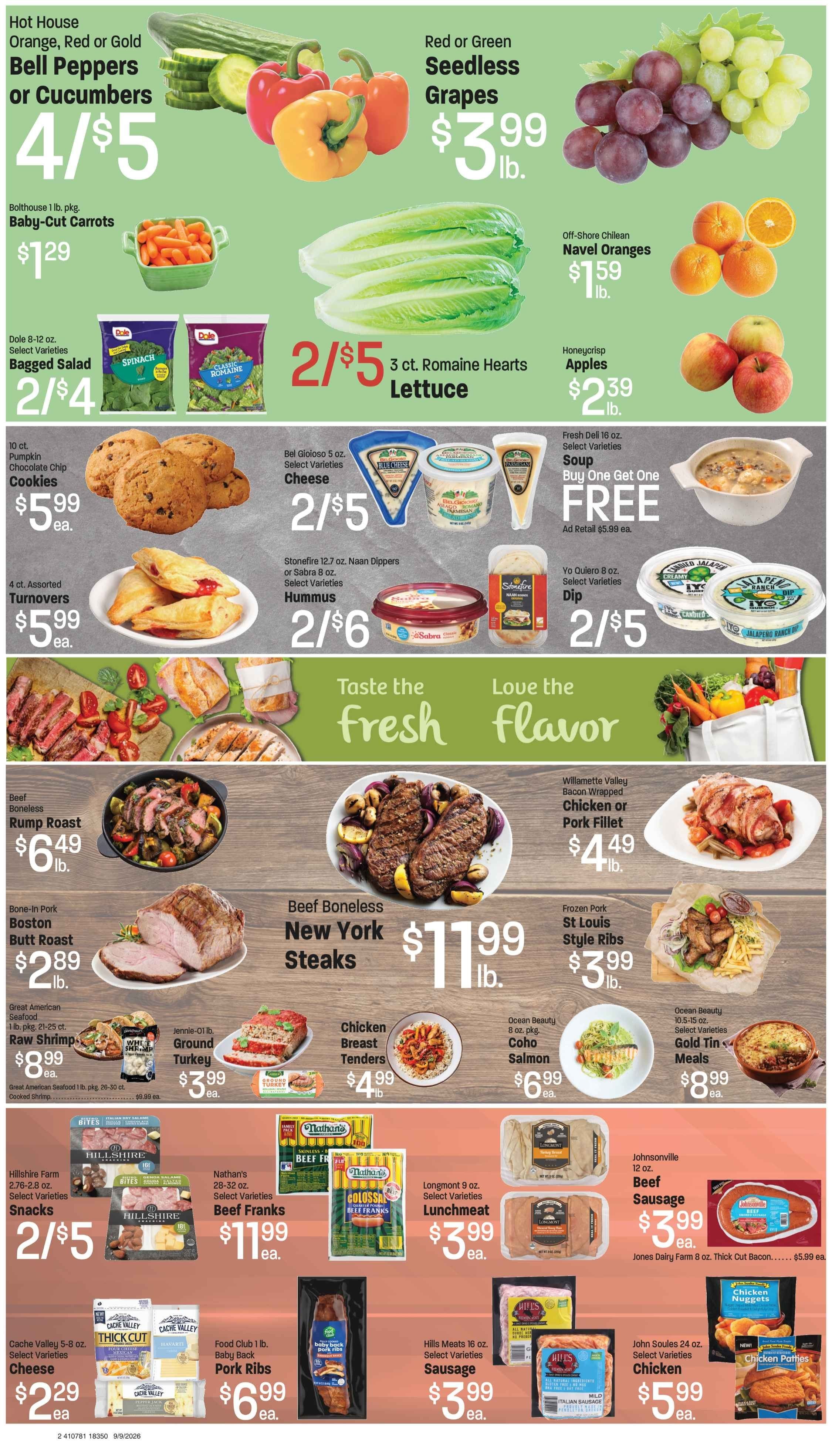 M&W Markets (Boise, ID) Weekly Ad September 9 - 15, 2026