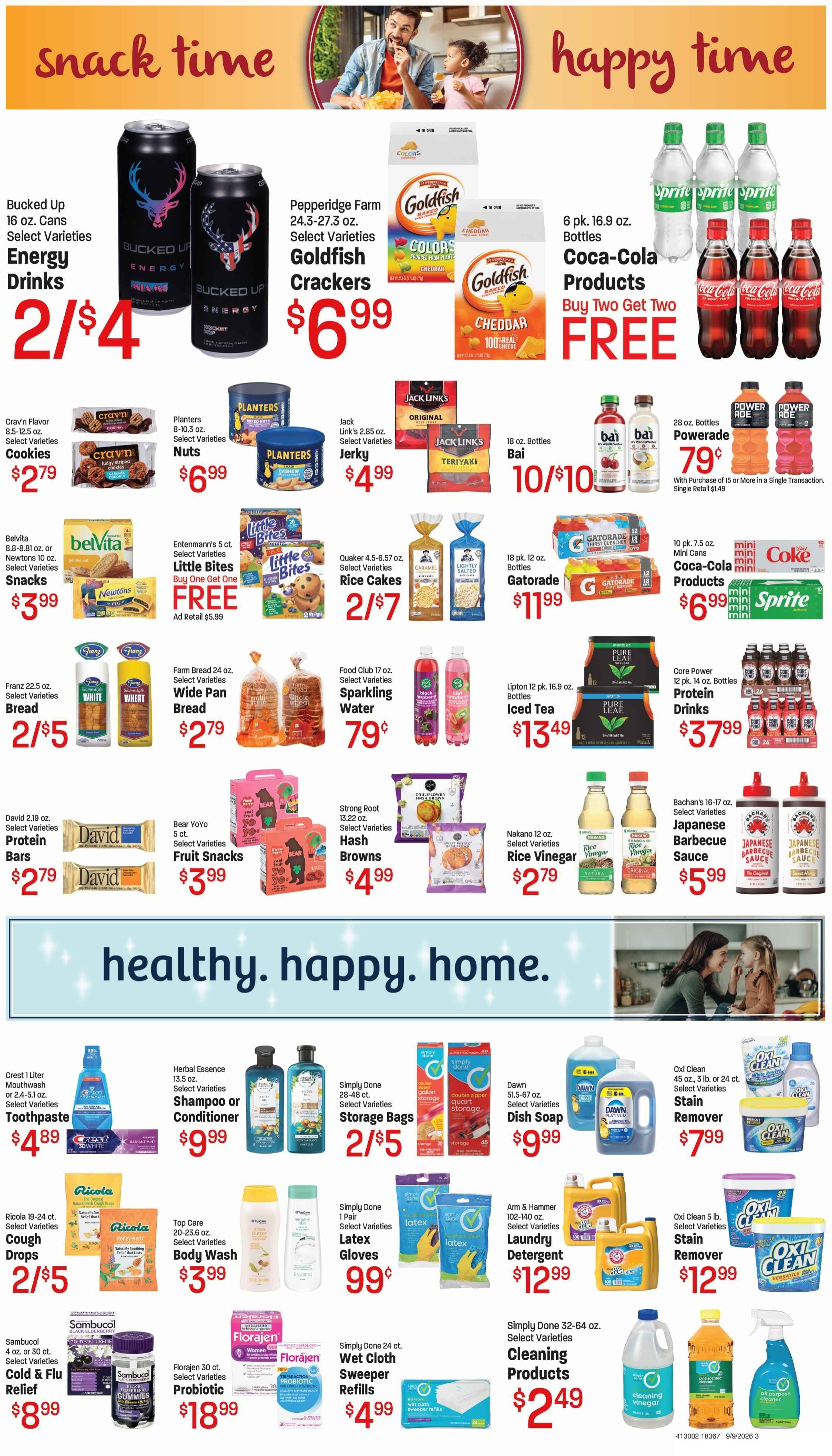 M&W Markets (Gooding, ID) Weekly Ad September 9 - 16, 2026