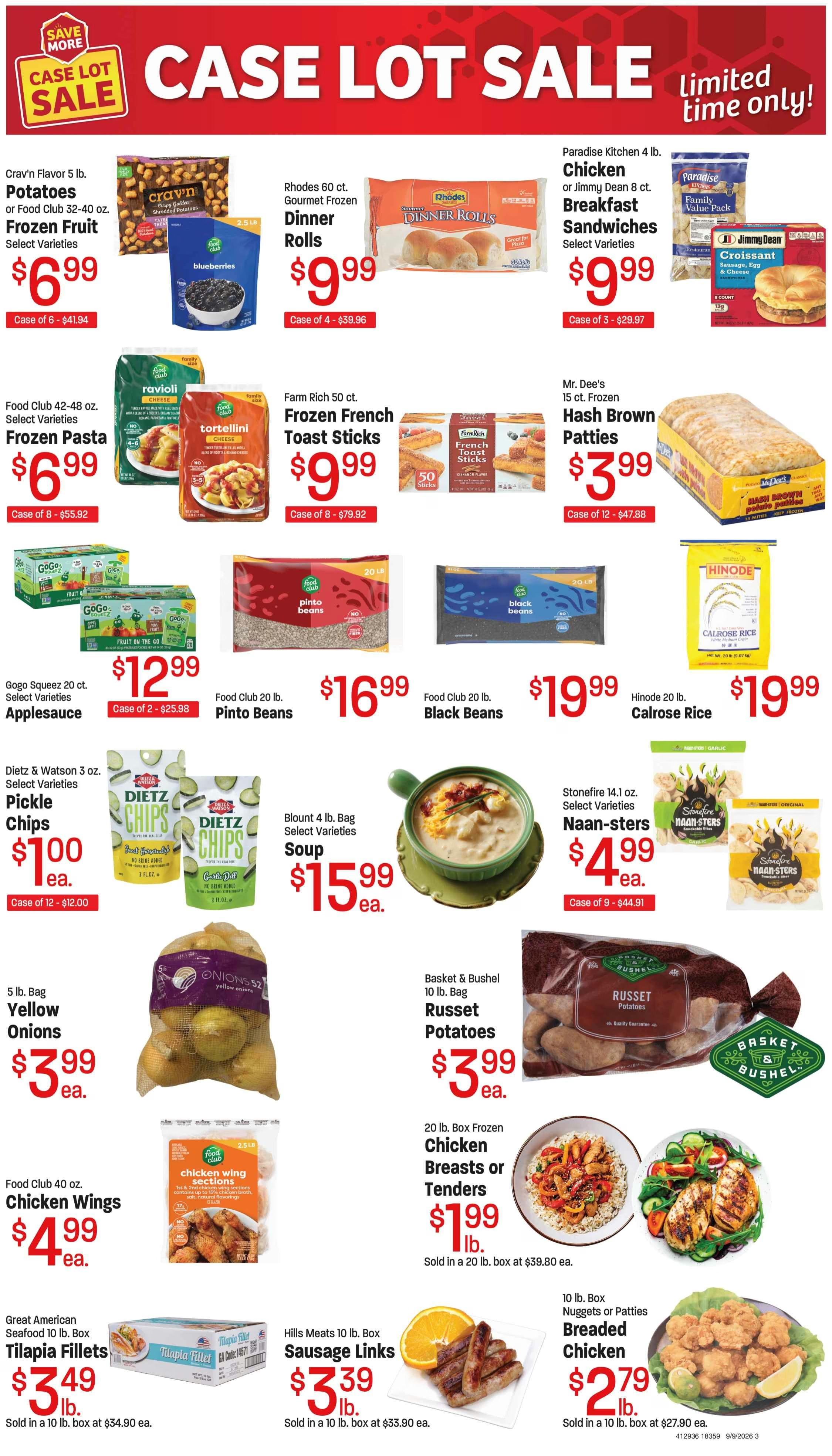 M&W Markets (Nyssa, OR) Weekly Ad September 9 - 22, 2026