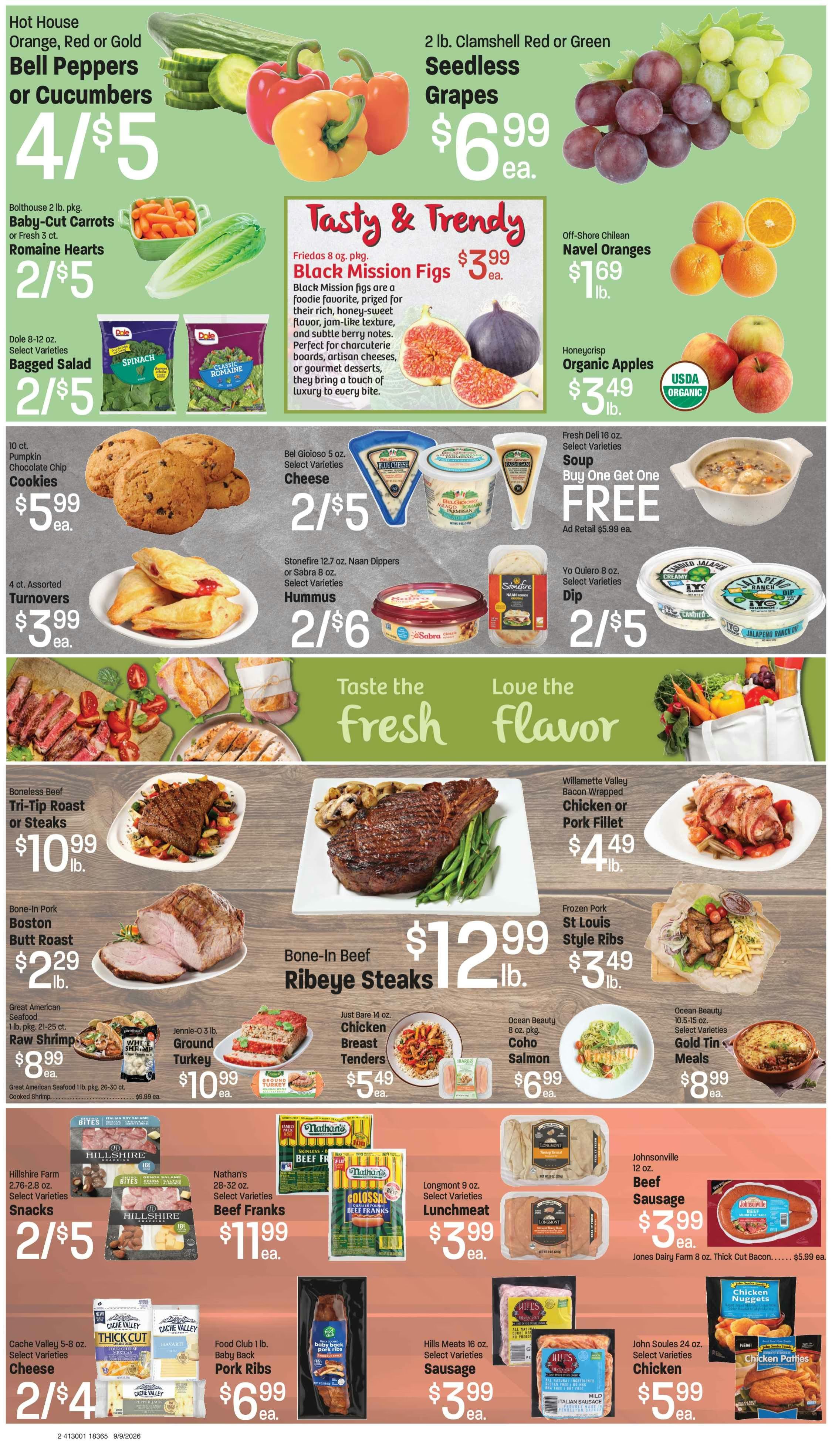 M&W Markets (Parma, ID) Weekly Ad September 9 - 16, 2026