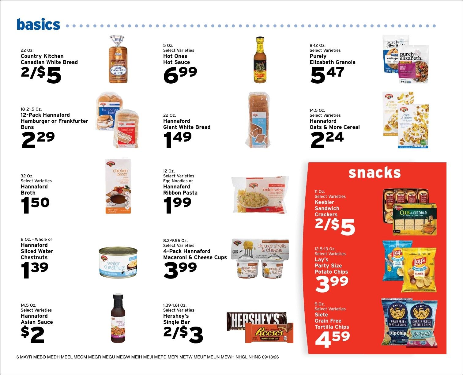 Graves' Shop 'n Save Weekly Ad September 13 - 19, 2026